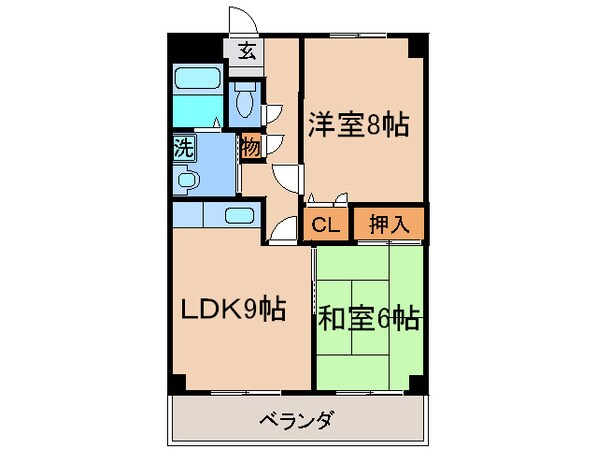 リリ－フ浅川Ⅰの物件間取画像